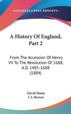 A History Of England, Part 2: From The Accession Of Henry VII To The Revolution Of 1688, A.D. 1485-1688 (1884)