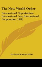 The New World Order: International Organization, International Law, International Cooperation (1920)