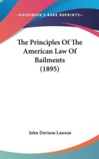 The Principles Of The American Law Of Bailments (1895)