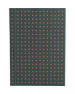 Paper Oh Circulo Grey on Orange A7 Lined