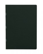 Paper Oh Cahier Circulo Black on Grey / Black on Grey A5 Unlined