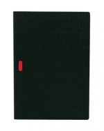 Paper Oh Cahier Ondulo Black / Black A4 Lined