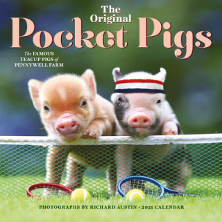 2021 Pocket Pigs Wall Calendar