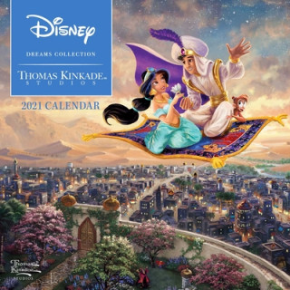 Disney Dreams Collection by Thomas Kinkade Studios: 2021 Mini Wall Calendar