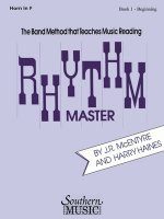 Rhythm Master - Book 1 (Beginner): F Horn