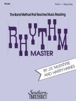 Rhythm Master - Book 1 (Beginner): Flute