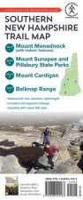 Southern New Hampshire Trail Map: Mount Monadnock, Mount Sunapee and Pillsbury State Parks, Mount Cardigan, and Belknap Range