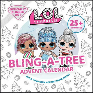 L.O.L. Surprise! Bling-A-Tree Advent Calendar: (Lol Surprise, Trim a Tree, Craft Kit, 25+ Surprises, L.O.L. for Girls Aged 6+)