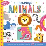 Wonder Wheel Amazing Animals: Mix and Match Board Book