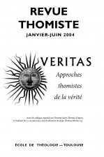 Revue Thomiste - 1 Et 2/2004: Numero Double