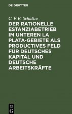 rationelle Estanziabetrieb im Unteren La Plata-Gebiete als productives Feld fur deutsches Kapital und deutsche Arbeitskrafte