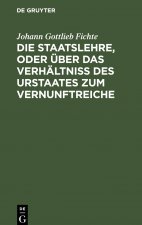 Staatslehre, Oder UEber Das Verhaltniss Des Urstaates Zum Vernunftreiche