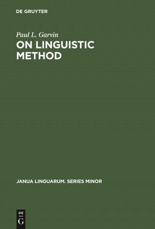 On Linguistic Method