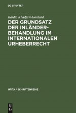 Der Grundsatz Der Inlanderbehandlung Im Internationalen Urheberrecht