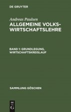 Grundlegung, Wirtschaftskreislauf