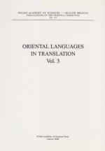 Oriental Languages in Translation: Vol. 3