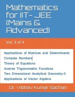 Mathematics for IIT- JEE (Mains & Advanced): Vol. 3 of 4
