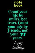 hapy birthday: note book