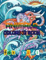 Animals Coloring Book for kids: coloring book with Lions, Elephants, Owls, Dogs, Cats, and Many More!