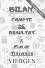 Bilan, Compte de Résultat & Flux de Trésorerie VIERGES: x50 exemplaires de chaque tableaux comptables pré-remplis pour apprendre la comptabilité facil