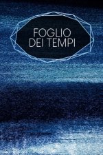 Foglio dei tempi: Fogli orari settimanali da completare per 2 anni - Motivo: Blu polvere