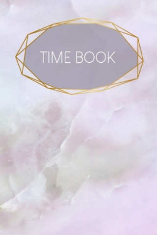 Time Book: Weekly timesheets to complete for 2 years - Design: pink quartz