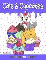 Cats and Cupcakes Coloring Book