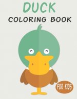 Duck Coloring Book For Kids: Cute Animal Coloring book Great Gift for Boys & Girls, Ages 4-8