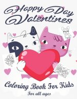 Valentine's Day Coloring Book for Kids: Lovely animals coloring books, Valentine's day coloring book, Baby books valentines day, Valentines day toddle