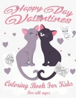 Valentine's Day Coloring Book for Kids: Lovely animals coloring books, Valentine's day coloring book, Baby books valentines day, Valentines day toddle