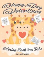 Valentine's Day Coloring Book for Kids: Lovely animals coloring books, Valentine's day coloring book, Baby books valentines day, Valentines day toddle