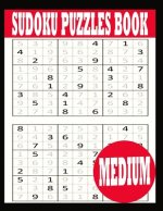 Sudoku Puzzle Book: Medium Sudoku Puzzle Book including Instructions and answer keys - Sudoku Puzzle Book for Adults