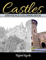 Castles Crayscale Coloring Book: Grayscale Coloring Book for Adults. Beautiful Images of Castles.