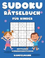 Sudoku Rätselbuch für Kinder Mittlerer Schwierigkeitsgrad: 300 mittelschwere Sudokus für Kinder - Enthält Anleitungen und Lösungen
