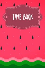 Time Book: Weekly timesheets to complete for 2 years - Design: Watermelon