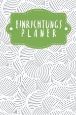 Einrichtungsplaner: Praktischer Planer mit Terminübersicht und viel Platz für Ideen und Skizzen - Motiv: Abstrakte Muscheln