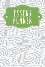 Essensplaner: Praktische wöchentliche Übersicht von deinen Mahlzeiten (Frühstück Mittag Abendessen Snack) mit Einkaufsliste - Motiv: