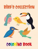 Bird's Collection Coloring Book: Super Fun Coloring Book for Kids and Preschoolers