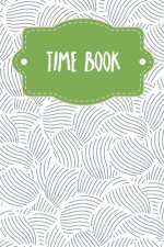 Time Book: Weekly timesheets to complete for 2 years - Design: Abstract mussels