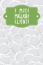 I miei migliori clienti: Quaderno da completare per la registrazione delle conversazioni con i (nuovi) clienti - Design: Cozze astratte
