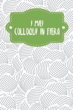 I miei colloqui in fiera: Quaderno da completare per la registrazione delle conversazioni con i (nuovi) clienti - Design: Cozze astratte
