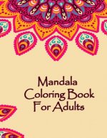Mandala Coloring Book For Adults: Valentines Mandalas Hand Drawn Coloring Book for Adults, valentines day coloring books for adults, mandala coloring