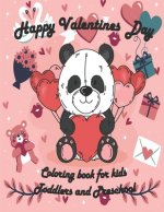 Valentine's Day Coloring Book for Kids: valentines coloring book for Preschool, big valentine's day coloring book, Cute Coloring Book for Little Girls