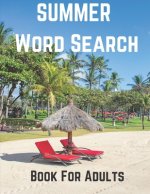 Summer Word Search Book For Adults