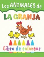 Los ANIMALES de la GRANJA: Libro para colorear para ni?os - 50 dibujos para colorear