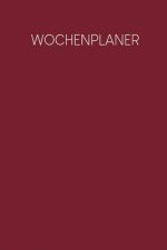 Wochenplaner: Handlicher Terminkalender - Motiv: Rot