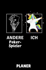 Andere Poker-Spieler Ich Planer: A5 TAGESPLANER Poker Buch - Kartenspiele - Kartenspiel - Geschenkbuch für ein Poker Set - Poker lernen - Anfänger - G