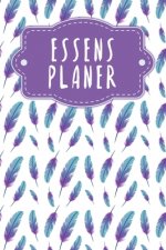 Essensplaner: Praktische wöchentliche Übersicht von deinen Mahlzeiten (Frühstück Mittag Abendessen Snack) mit Einkaufsliste - Motiv: