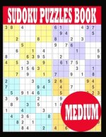 Sudoku Puzzle Book: Medium Sudoku Puzzle Book including Instructions and answer keys - Sudoku Puzzle Book for Adults