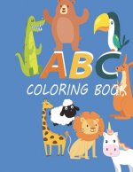 ABC Coloring Book: ABC COLORING BOOK Gift,76 pages 8.5*/11*, Soft Cover, matte Cover